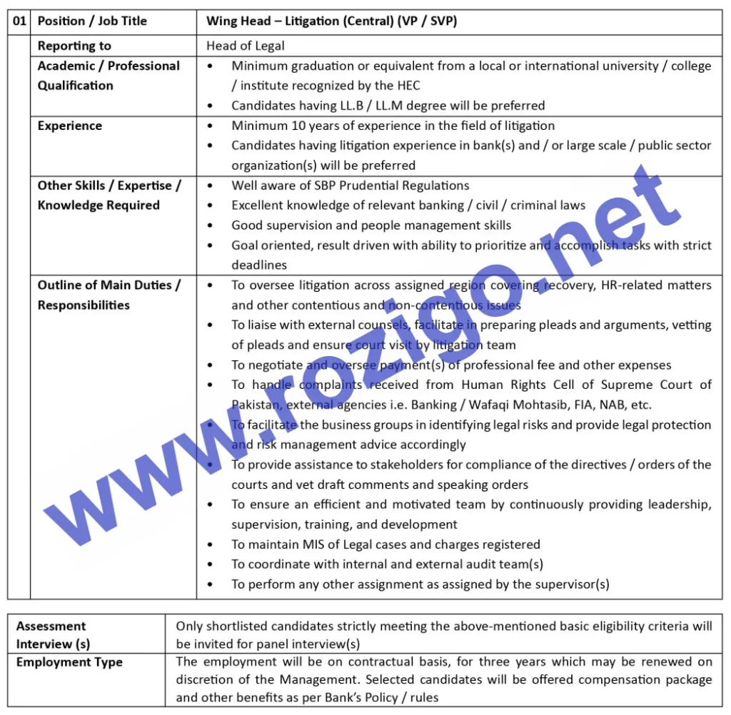 National Bank Of Pakistan NBP Jobs 2025 Apply Online